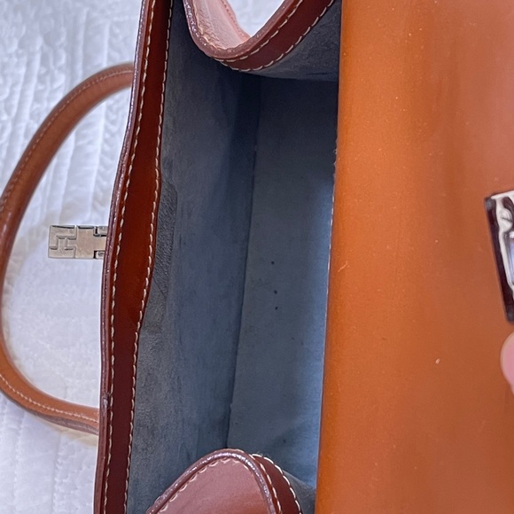 Lamberston Truex Mini Bag Calf Leather Handbag - Picture 14 of 16